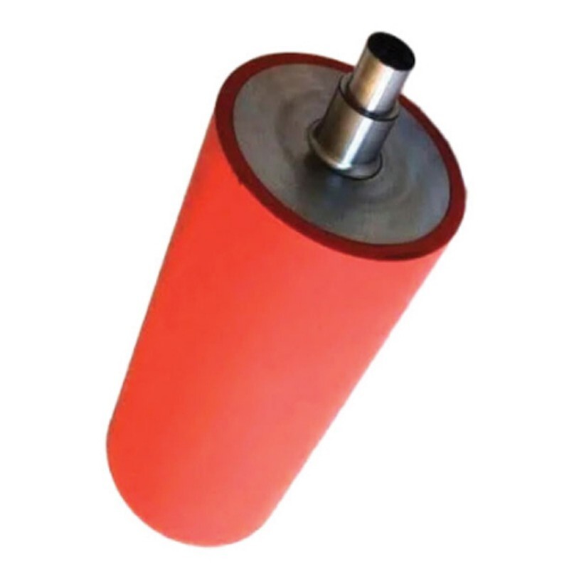 Pu Roller - Aluminium, Customized Length, Diameter, & Surface | High Durability, Excellent Grip, Low Noise Operation, Customization Available