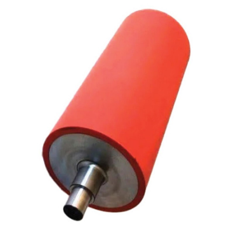 Pu Roller - Aluminium, Customized Length, Diameter, & Surface | High Durability, Excellent Grip, Low Noise Operation, Customization Available