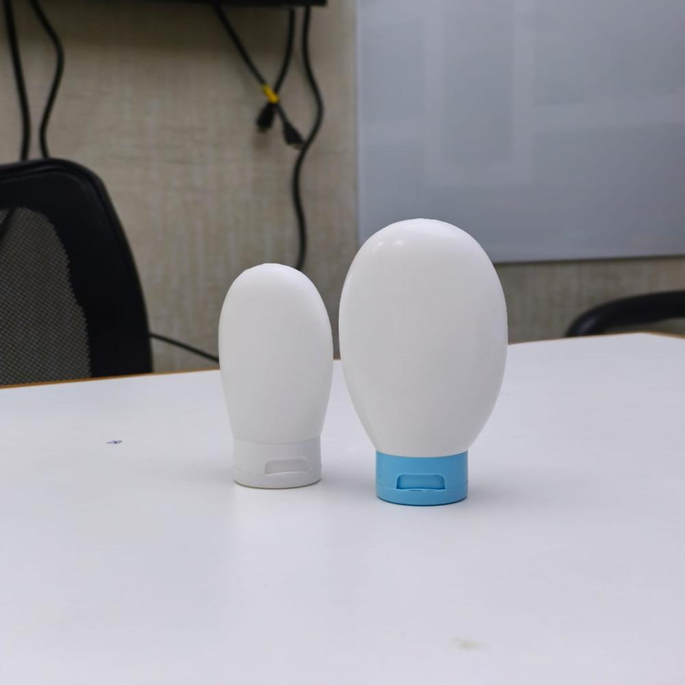  100ml HDPE Travel Bottles for Shampoo & Lotion 
