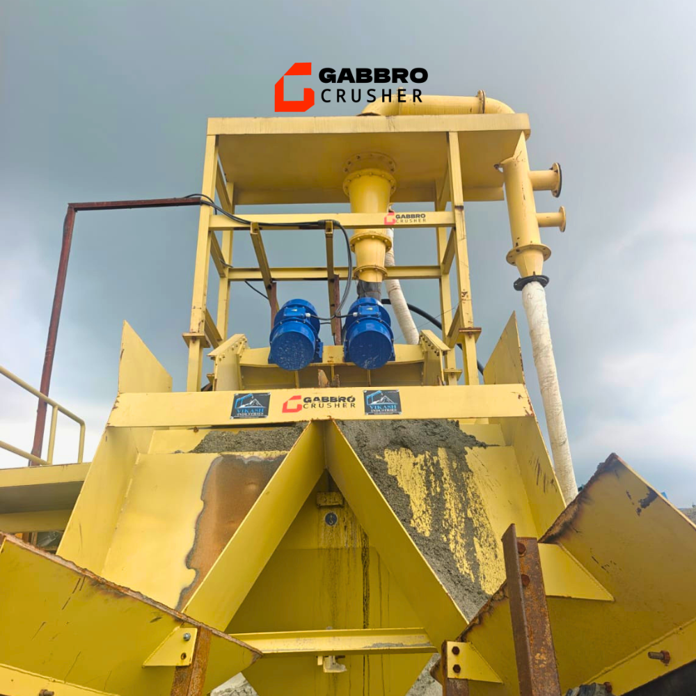 Sand Washing Hydro Cyclone System - Capacity: 100 T/hr