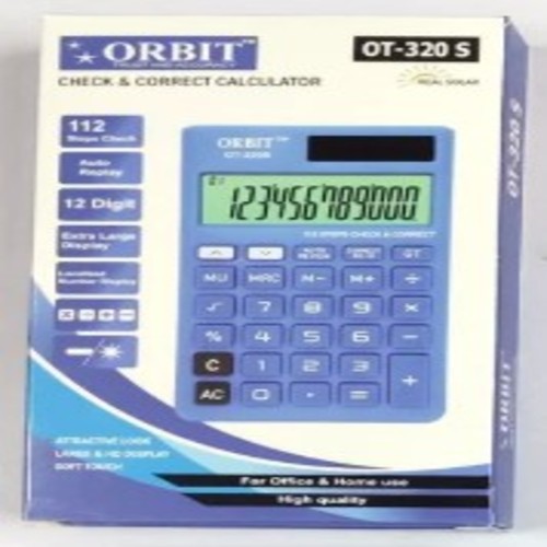 ORBIT OT-320S ELECTRIC CALCULATOR
