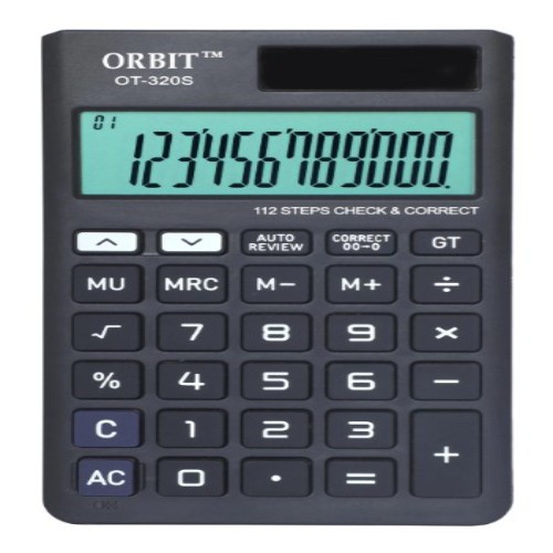 ORBIT OT-320S ELECTRIC CALCULATOR