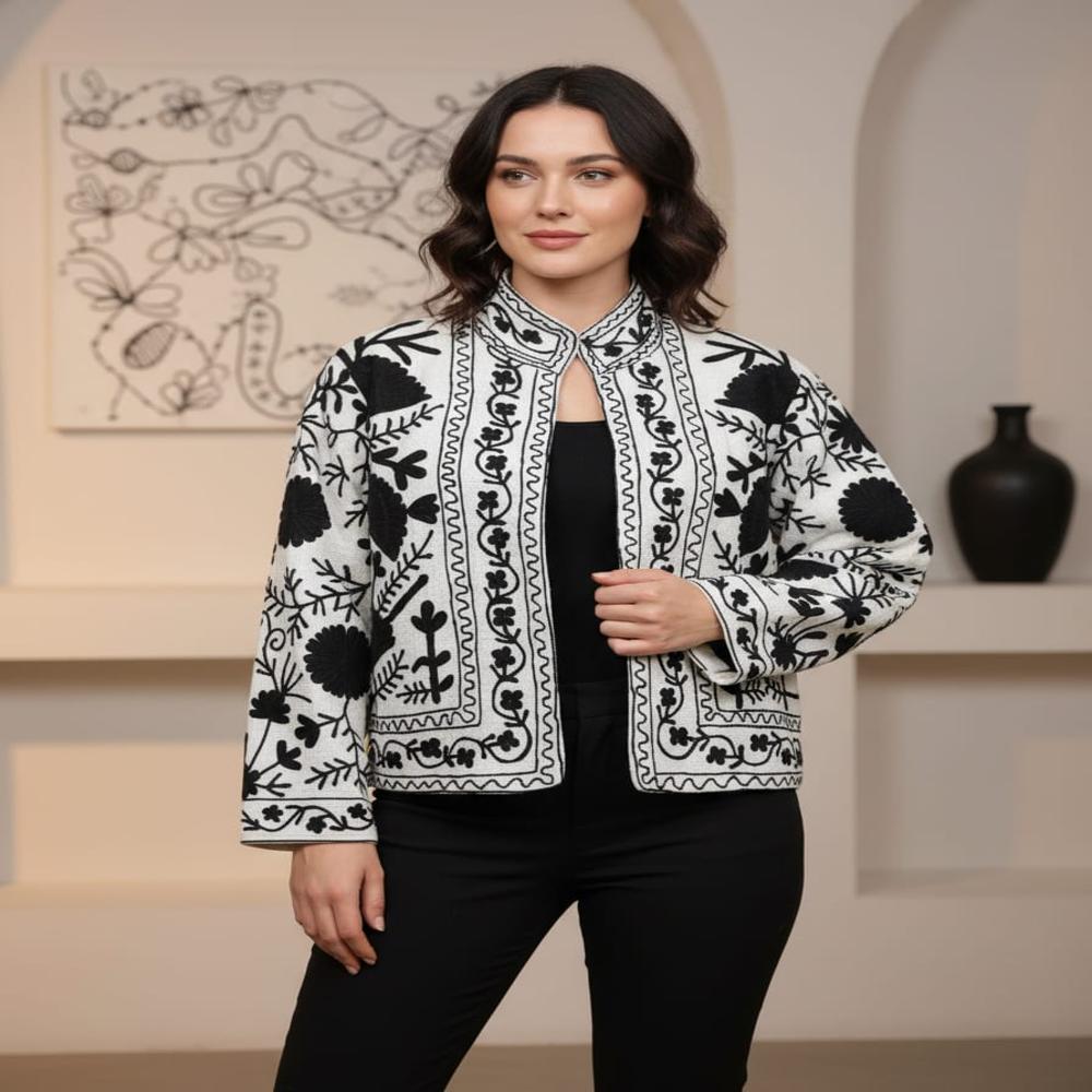 Cotton Suzani jacket