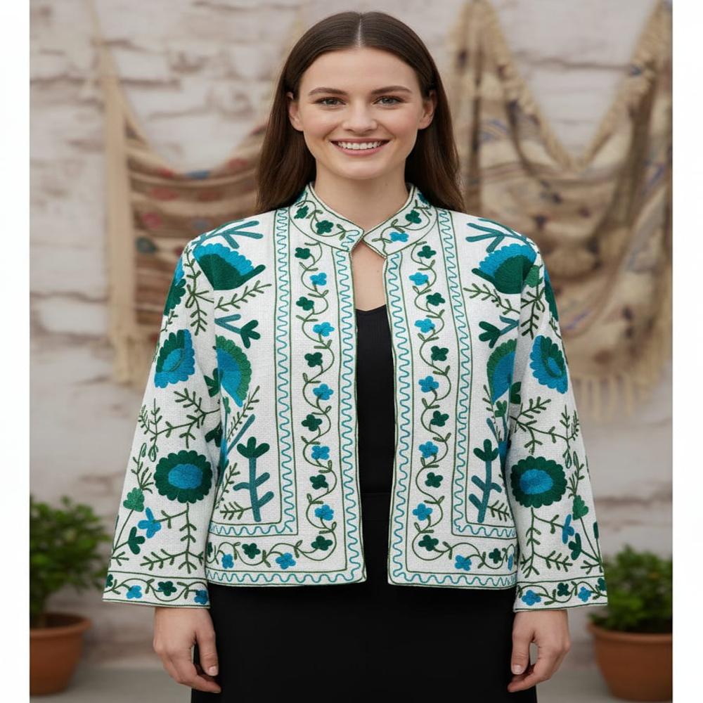 Cotton Suzani jacket