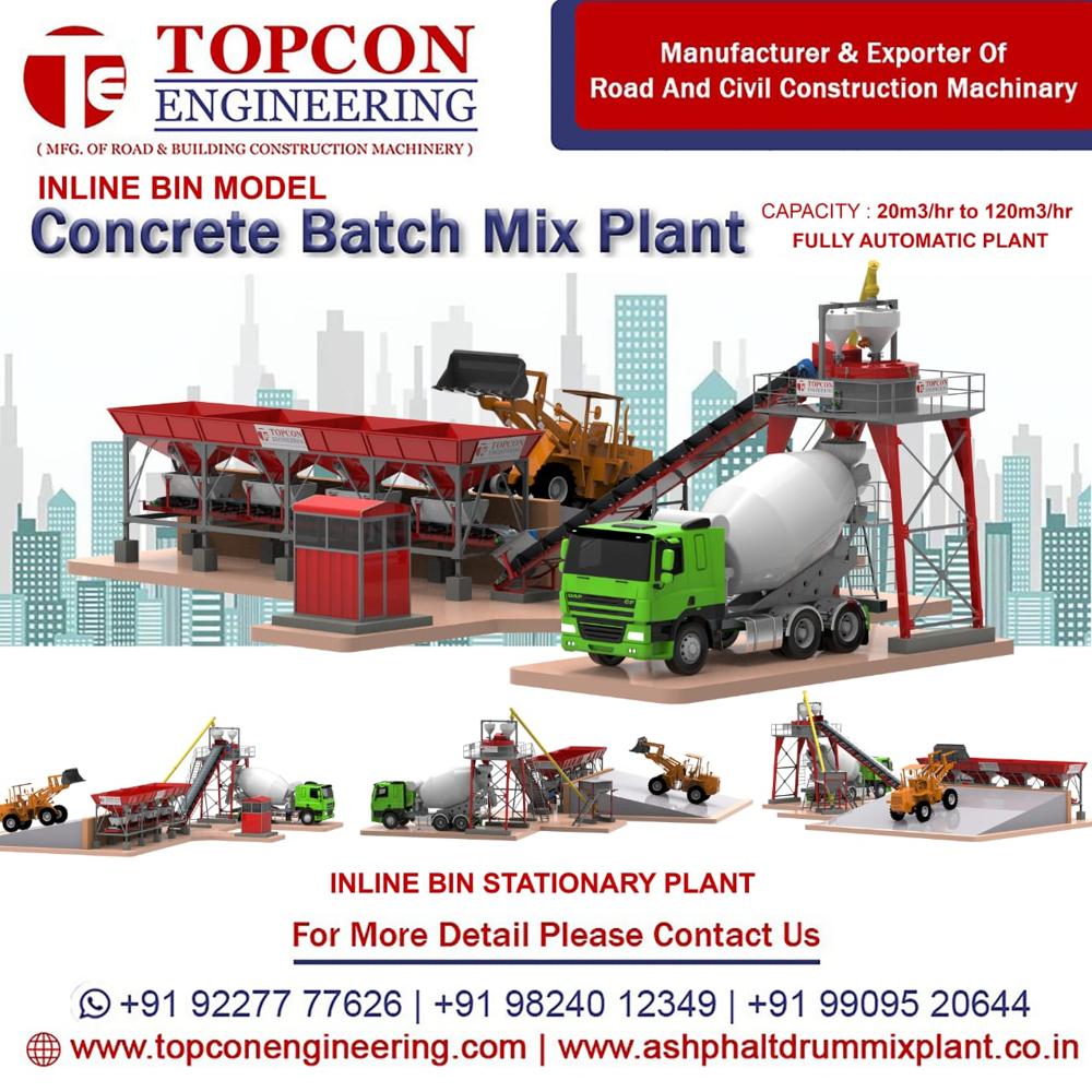 Mobile Concrete Batching Plant