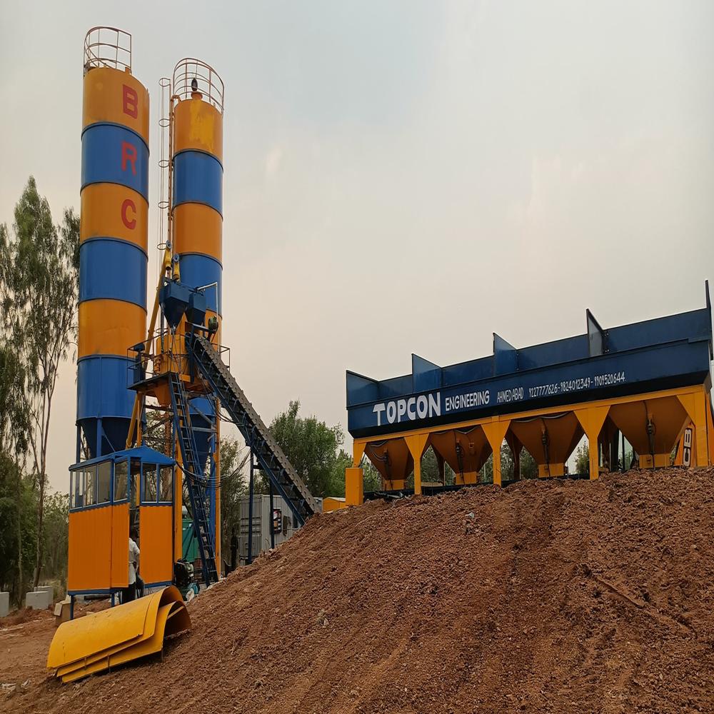 Mobile Concrete Batching Plant