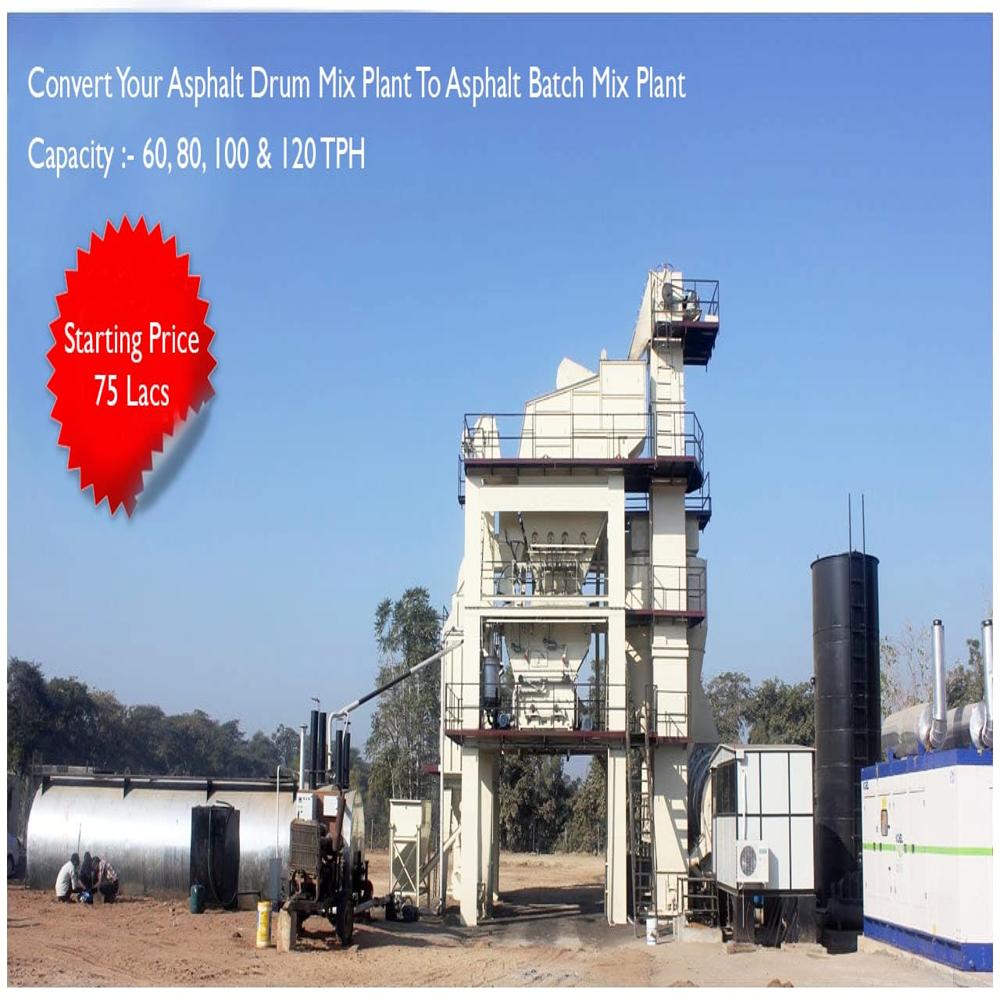 Mobile Asphalt Drum Mix Plant