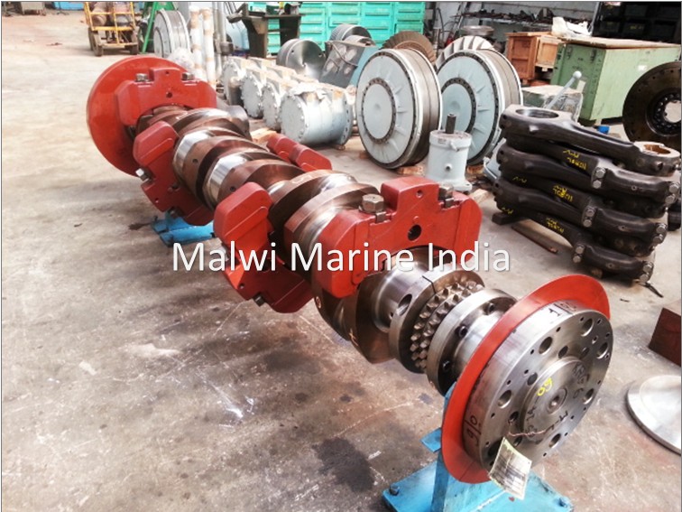BERGEN - KRG6 - KRGB8 - KRG9 - KVGB12 - KVMB16 - CRANKSHAFT - CAMSHAFT