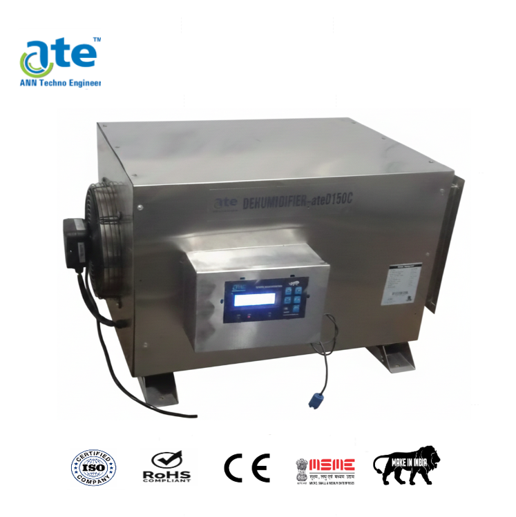 Ated130c 130l-day Celling And Duct Mounted Dehumidifier - Capacity: 130 Liter/day