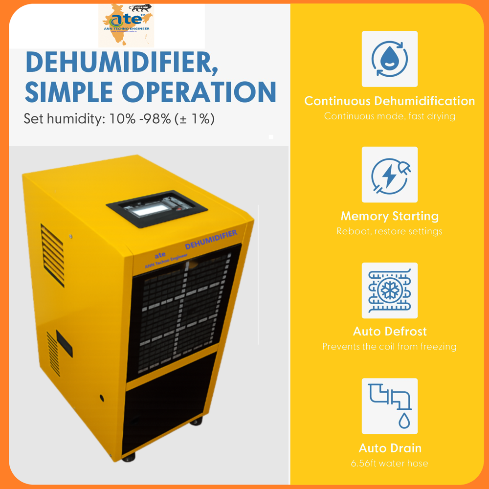 60 Liter Industrial Dehumidifier