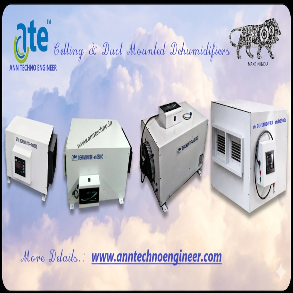 ateD130C 130 L-Day Celling And Duct Mounted Dehumidifier