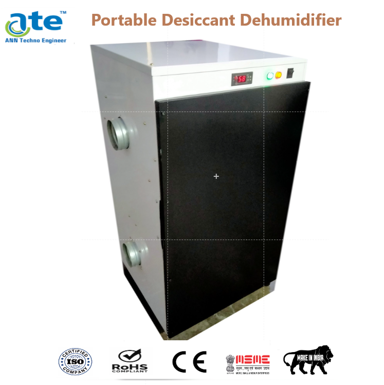 Desiccant Dehumidifier 350 Cmh - Color: Black And White