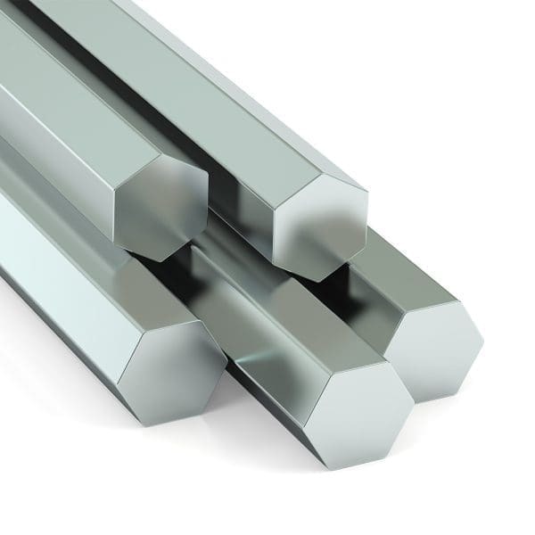 SS Bright Bar Hex