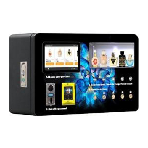 5 Button Desktop Perfume Spray Vending Machine With Screen