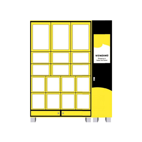 17 Grids Lattice Cabinet Vending Machine