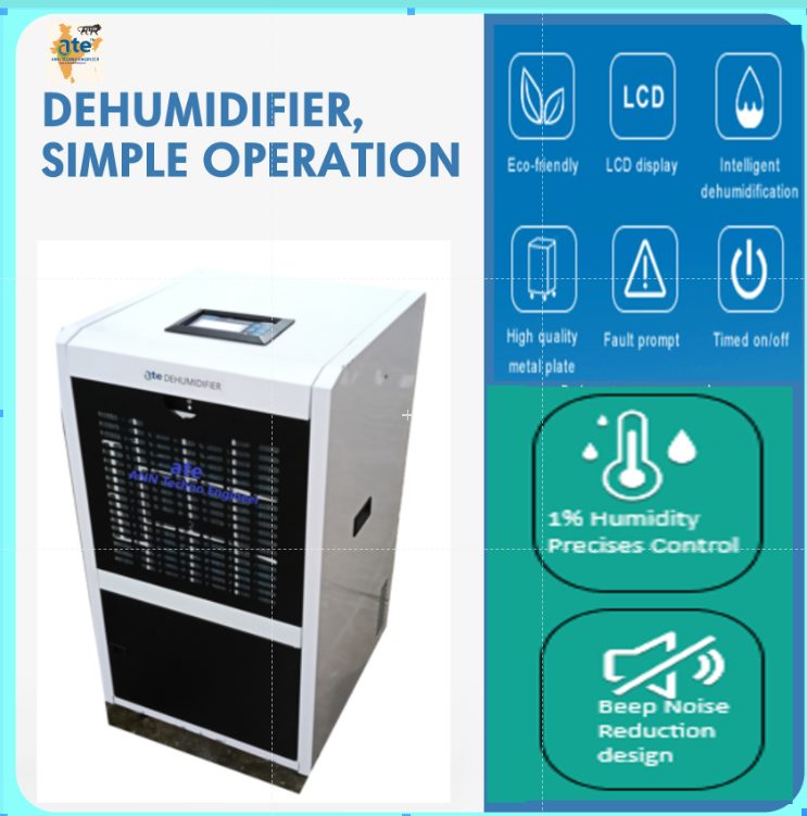 Portable Dehumidifier ateD900B 90 L-Day