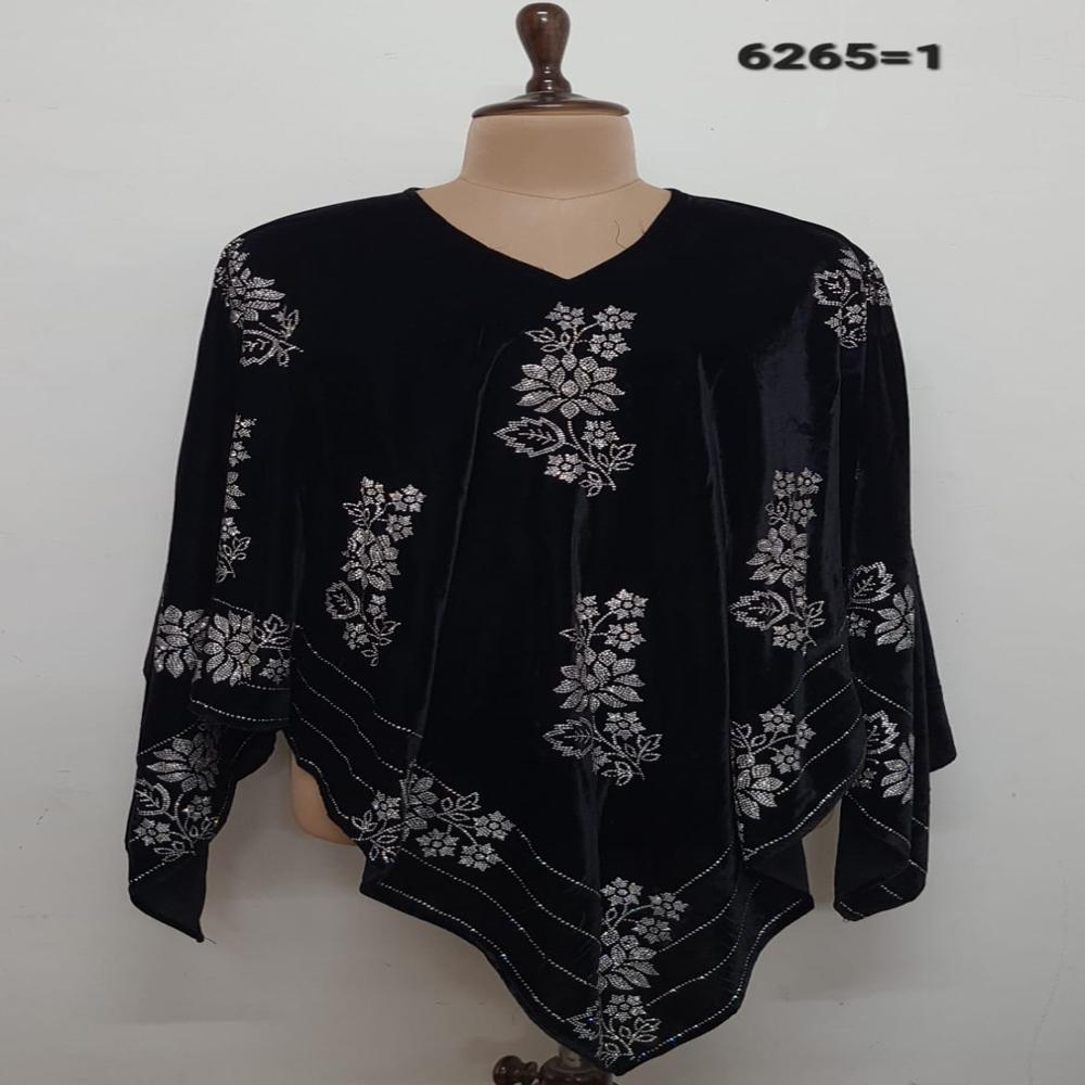 Velvet Swasrosvki Work Ponchos - Age Group: All Age