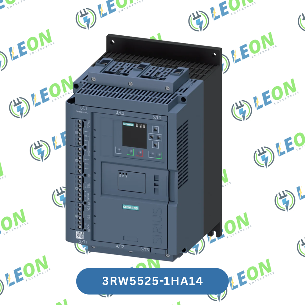Siemens Sirius 3RW5 Soft Starter 63 A, 30 kW, Coil Voltage 110-250 V AC | 
