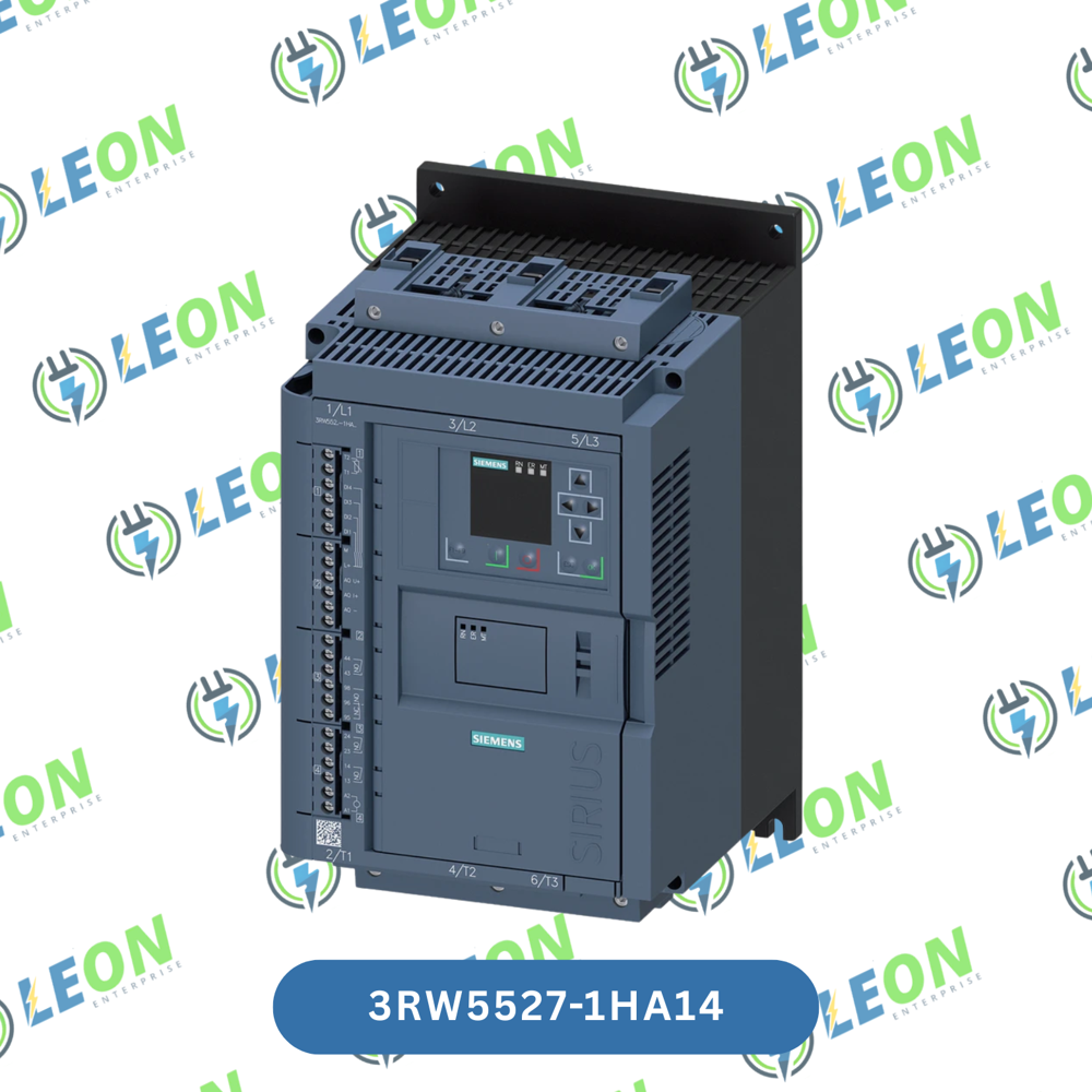 Siemens Sirius 3RW5 Soft Starter 93 A, 45 kW, Coil Voltage 110-250 V AC, Screw Terminal |