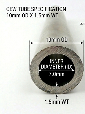 10mm OD X 1.5mm Thickness