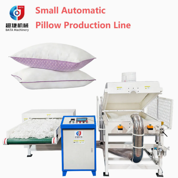Automatic Pillow Cushion Filling Machine Polyester Fiber Opener Cotton Carding Machine
