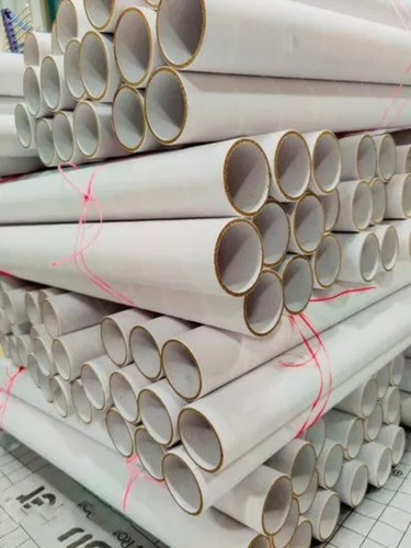 White Spiral Paper Core
