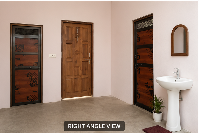 Aluminium Molding Door