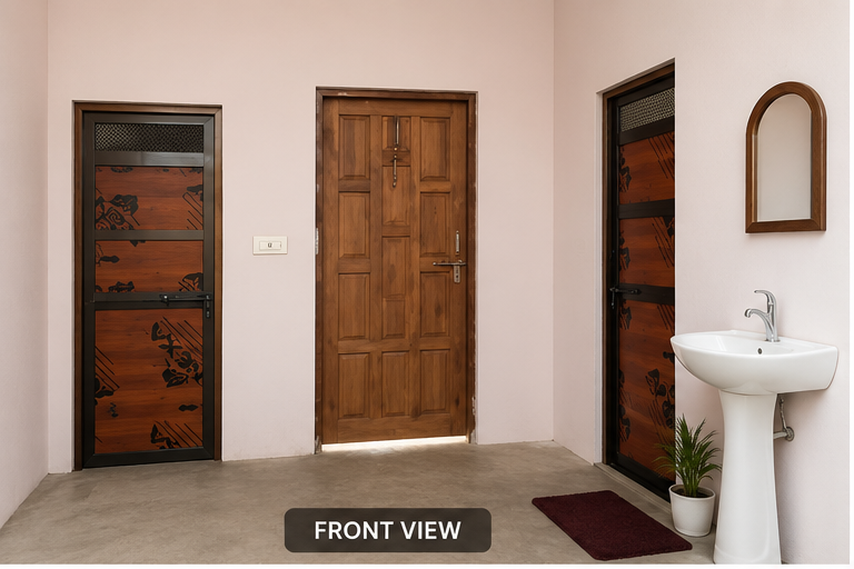 Aluminium Molding Door