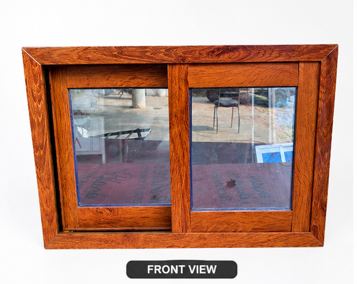 18 Gauge Aluminium 2 Track Sliding Window