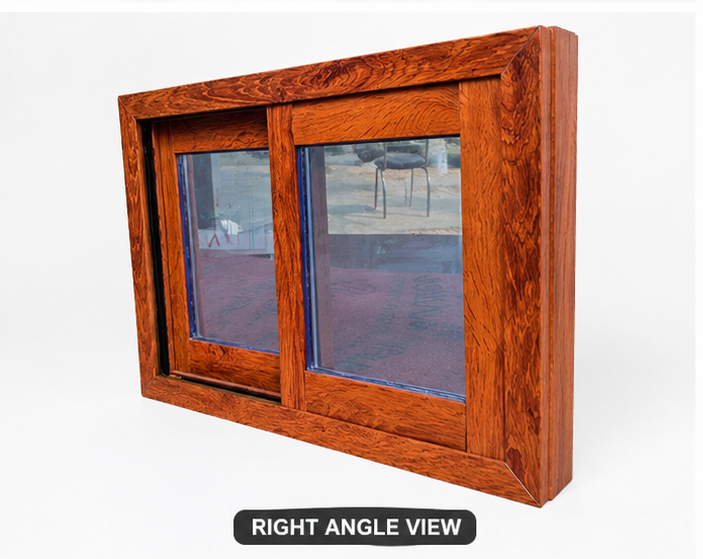 18 Gauge Aluminium 2 Track Sliding Window