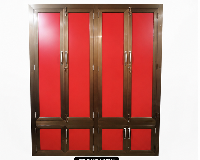 6 Feet Aluminium Wardrobe