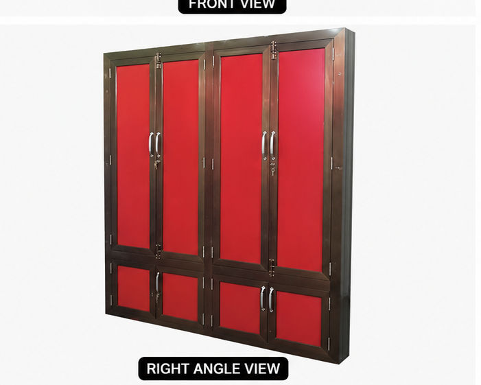 6 Feet Aluminium Wardrobe