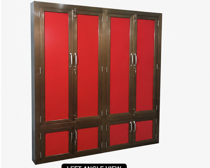 6 Feet Aluminium Wardrobe