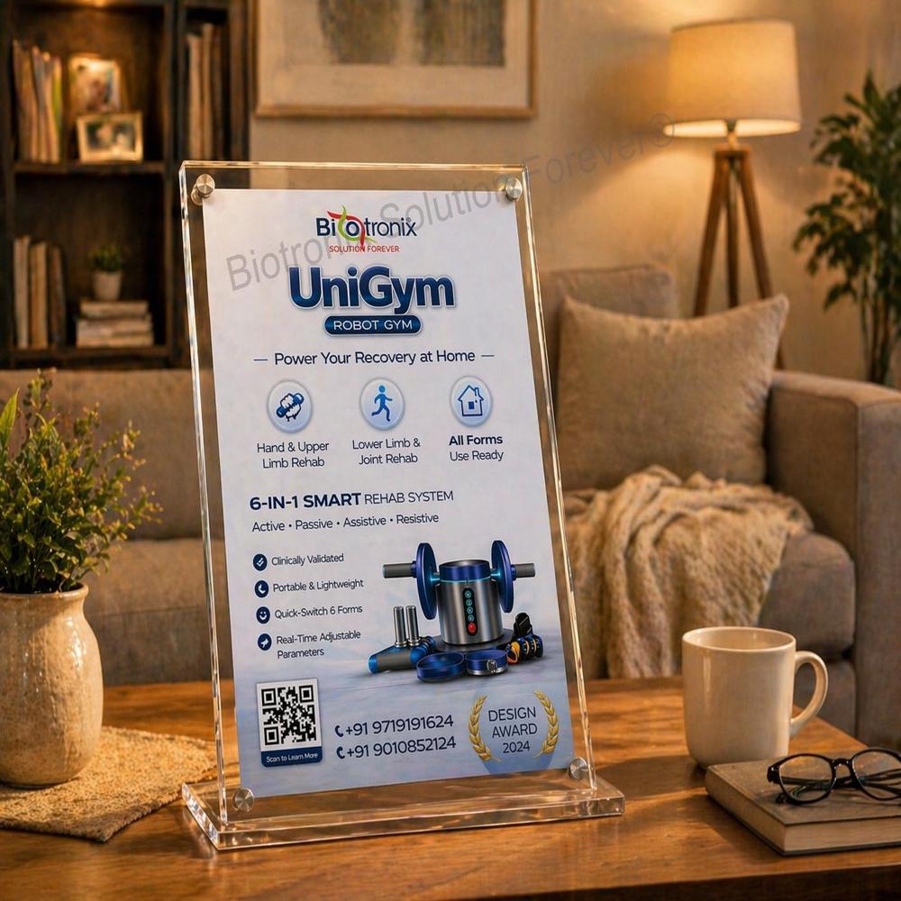 UniGym Robotic Rehabilitation Therapy System for Home and Clinical Use