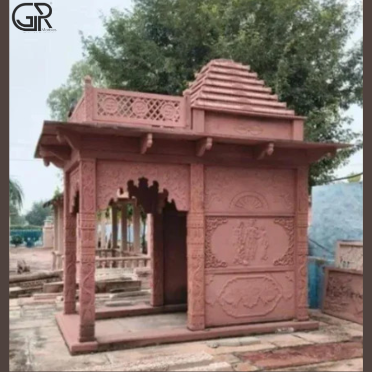 sandstone stone temple for outdoor