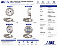 Capillary Type Temprature Gauge