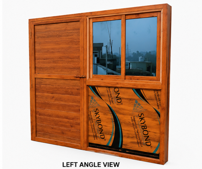 16 Gauge Aluminium Office Partition