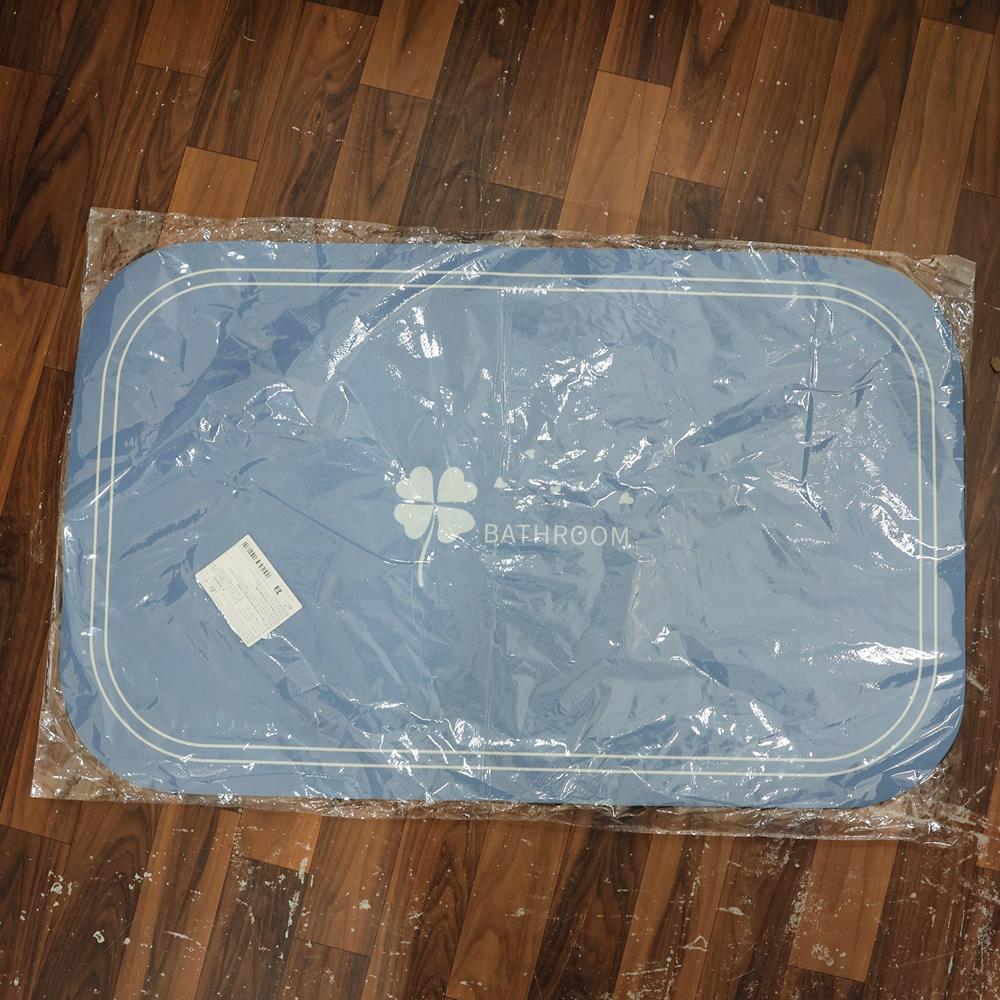 Anti-Slip Bathroom Floor Mat - 80  50 cm (1 Pc)