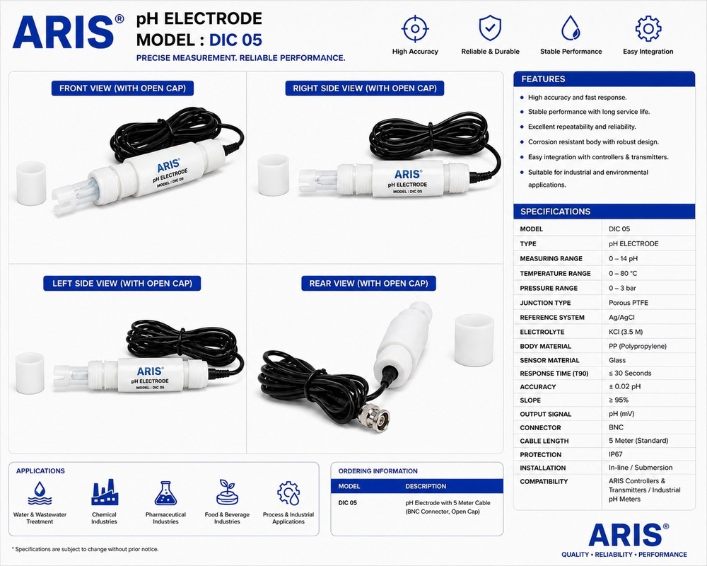 Industrial PH Electrode