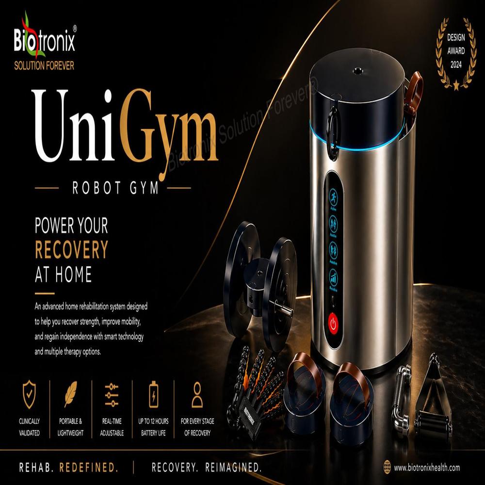 UniGym Smart Physiotherapy Robot for Hand Leg and Joint Rehabilitation