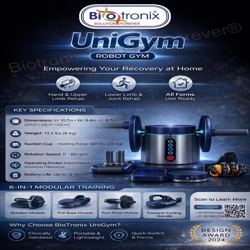 UniGym Advanced Robot Gym Machine for Stroke Rehabilitation