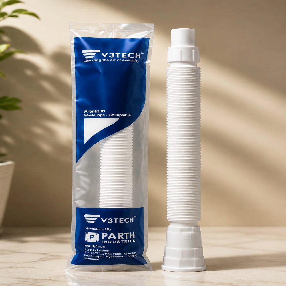 COLLAPSIBLE PRMIUM WASTE PIPE (V3 TECH)