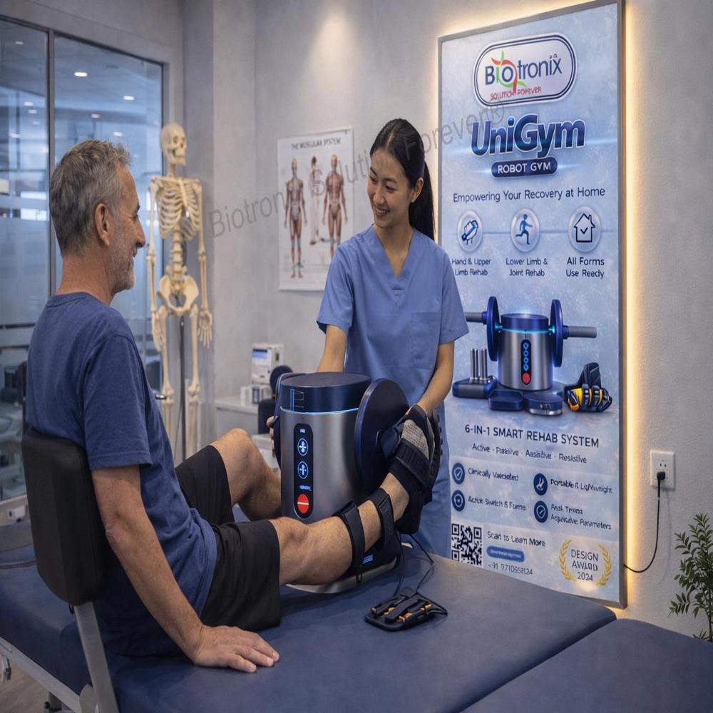 UniGym Motorized Rehabilitation Device for Upper Lower Limb Therapy