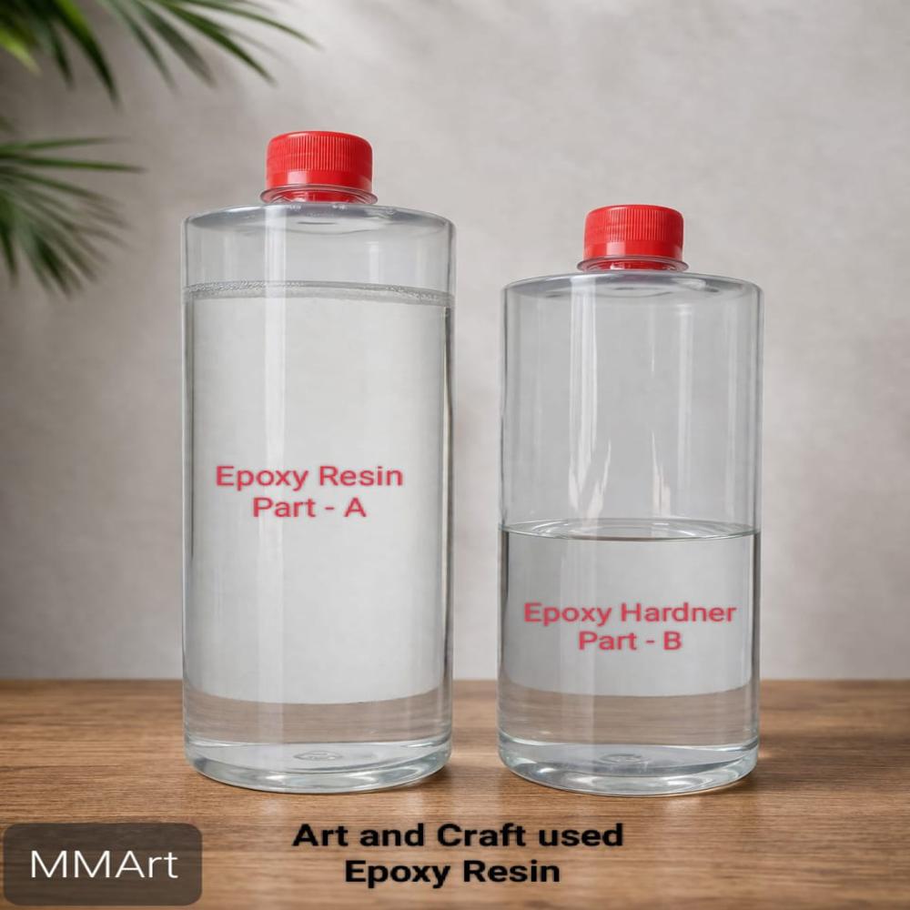 Clear Epoxy Resin with Hardener for Decorative Flooring and Craft Work in Bulk