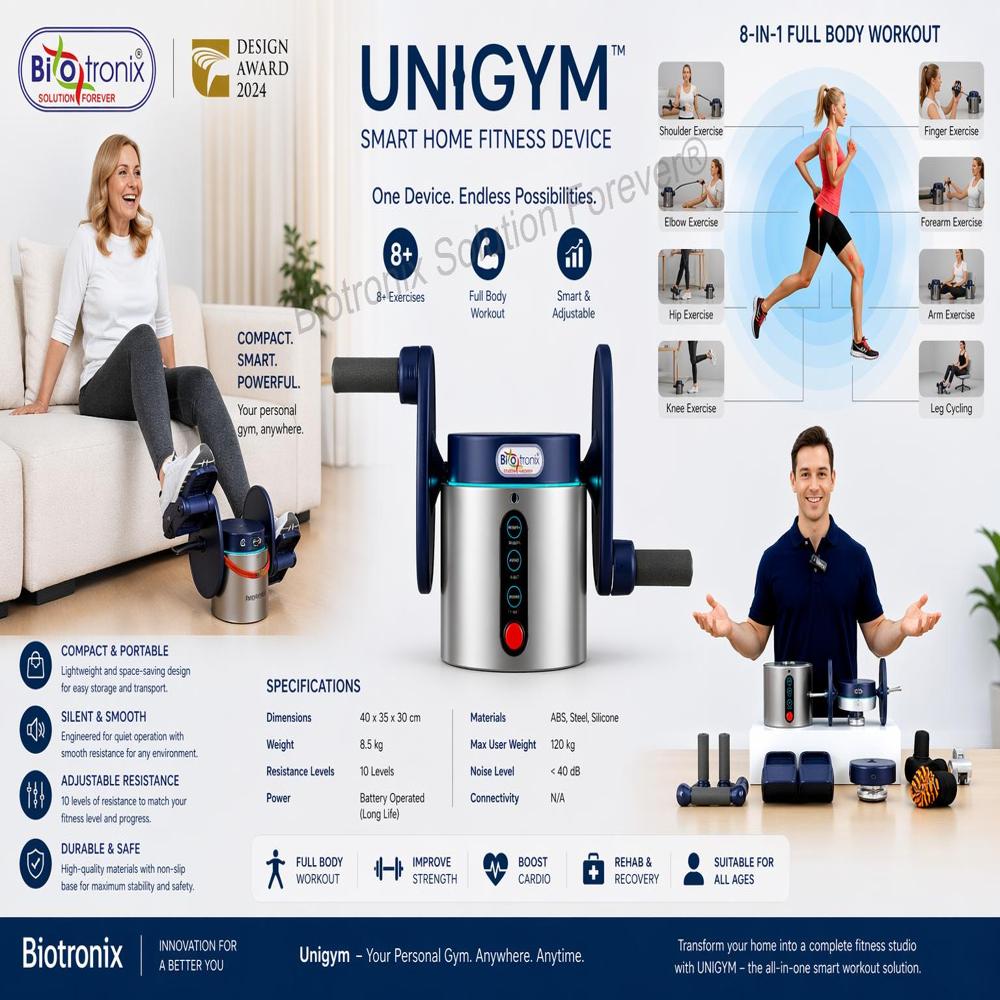UniGym Smart Physical Therapy Robot Gym for Daily Recovery Training