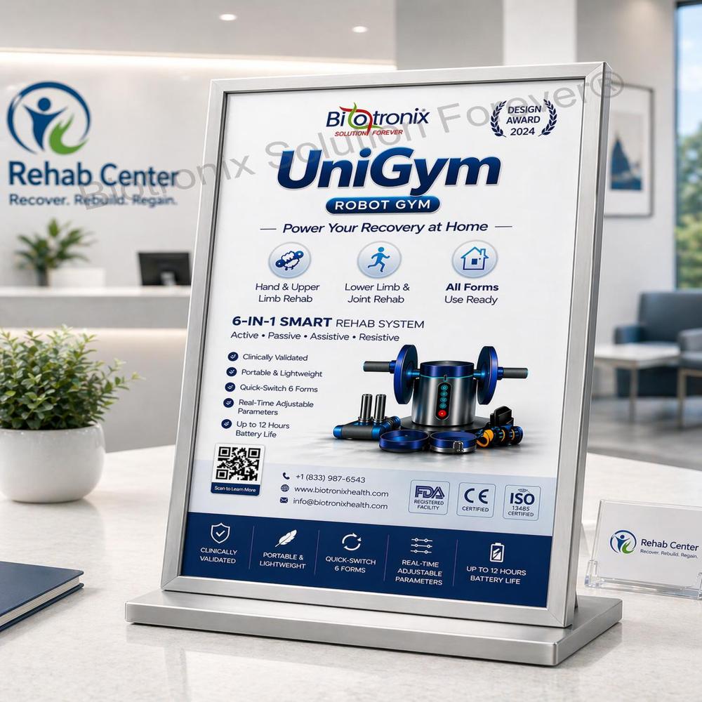 UniGym Physiotherapy Rehabilitation Machine for Muscle Strengthening