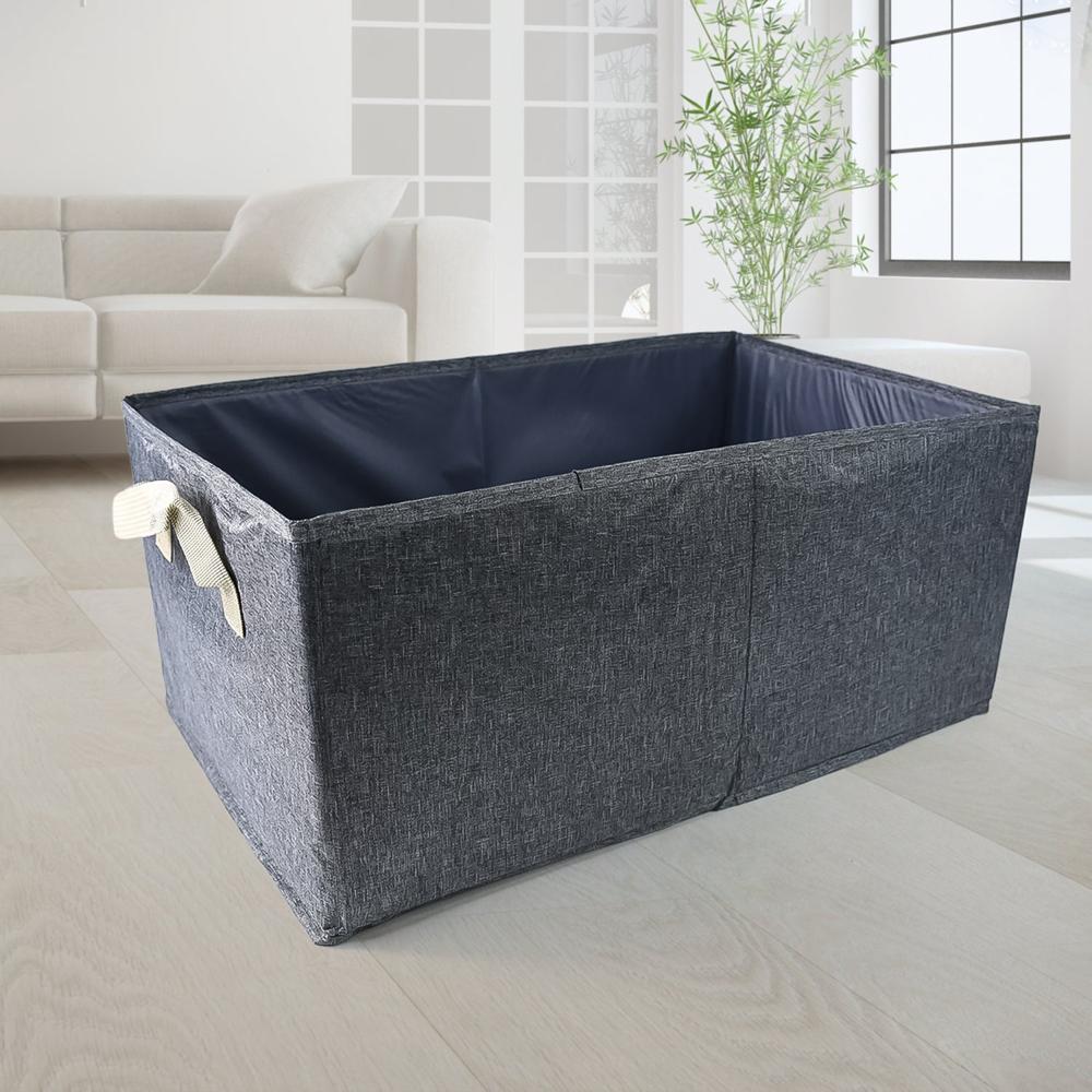 FOLDABLE CLOTH STORAGE BOX WITH HANDLES (4728 CM)
