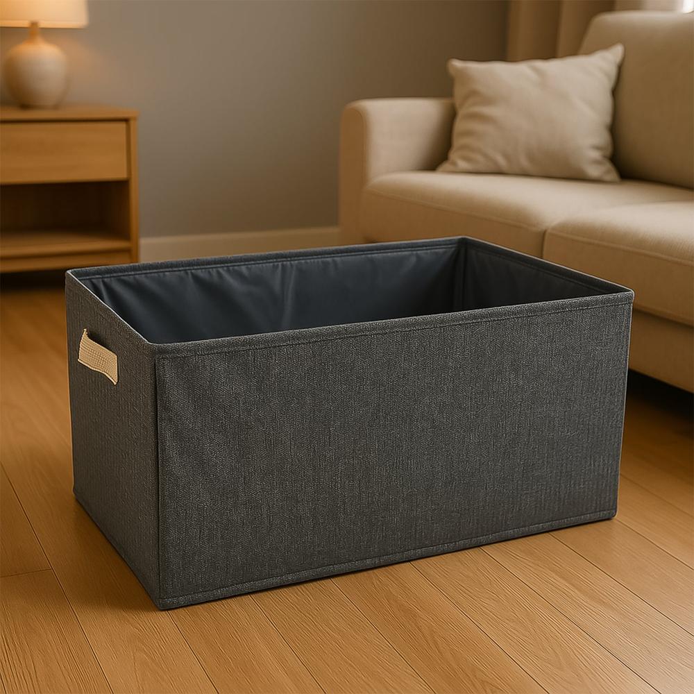 FOLDABLE CLOTH STORAGE BOX WITH HANDLES (4728 CM)