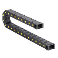 Plastic Cable Drag Chain - Color: Black