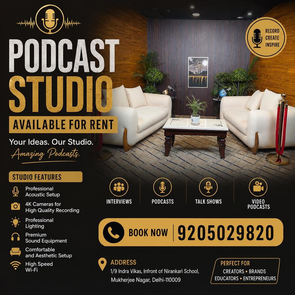 Premium Podcast Studio Setup